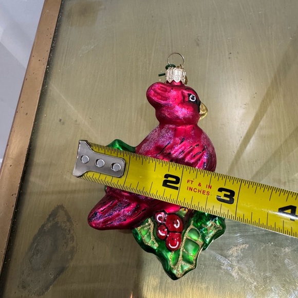 Christopher Radko Holiday Perch Christmas Ornament - Picture 7 of 9